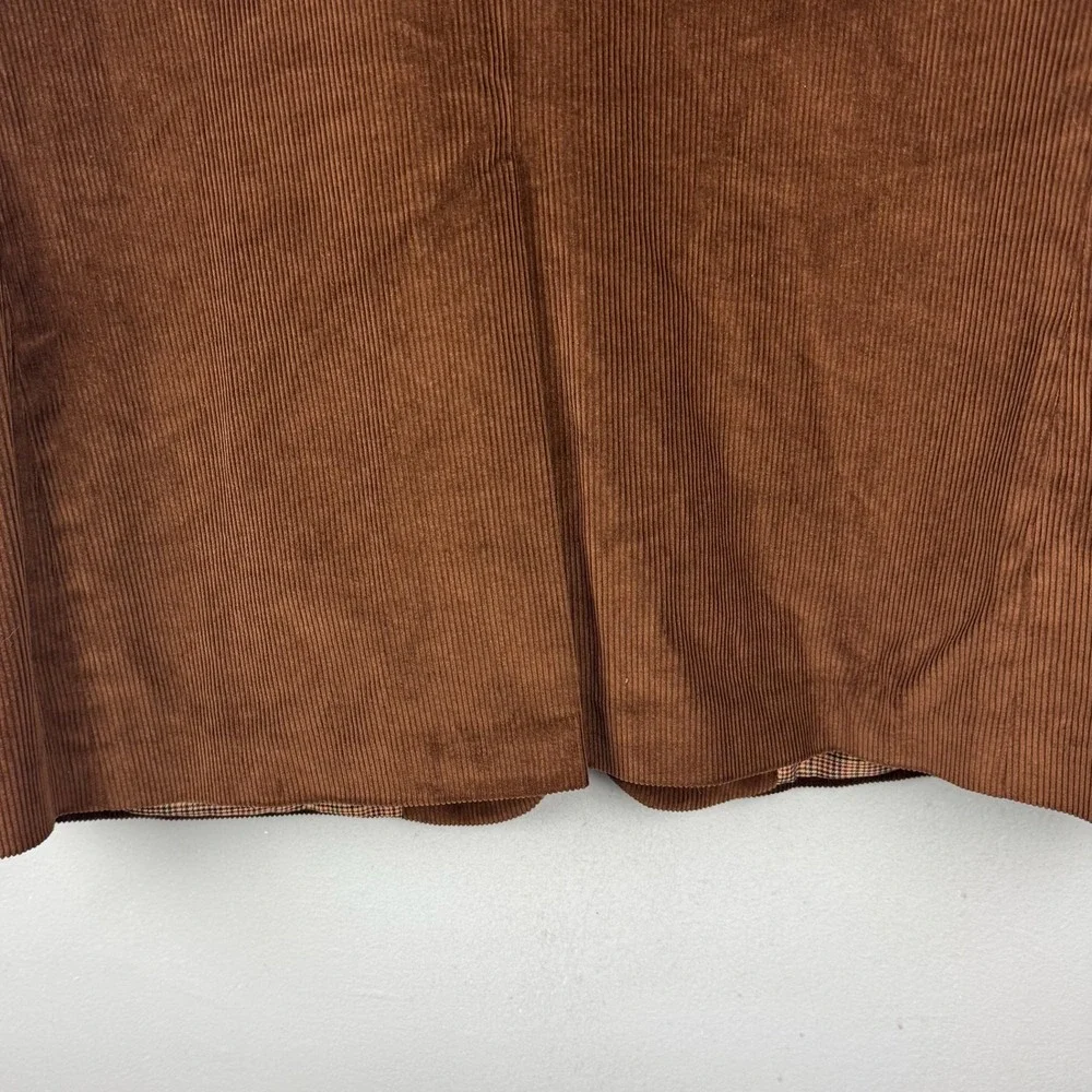 Saddlebred Mens 48R Brown Corduroy Sport Coat Two Button Blazer Formal Office‎